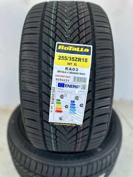 Нови всесезонни гуми ROTALLA SETULA 4 SEASON RA03 255/35R18 94Y XL БОРД 2553518