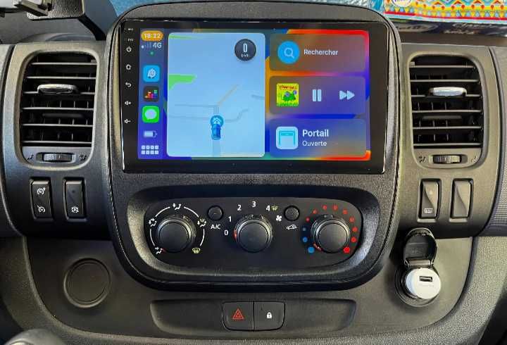 Renault Captur / Trafic Opel Vivaro  мултимедия Android GPS навигация