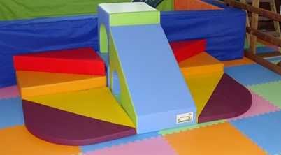 Ansamblu SoftPlay, multicolor, pentru copii