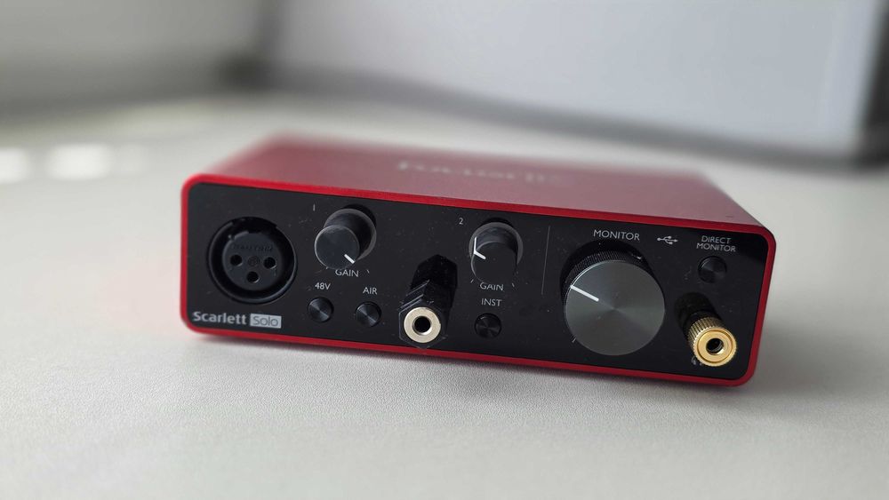 Студийный комплект Rode NT1 + Scarlett Solo 4th Gen