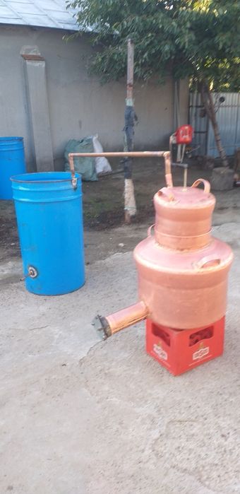 Vand cazan de țuică la 100 de Litri cu fundul de 4 mm