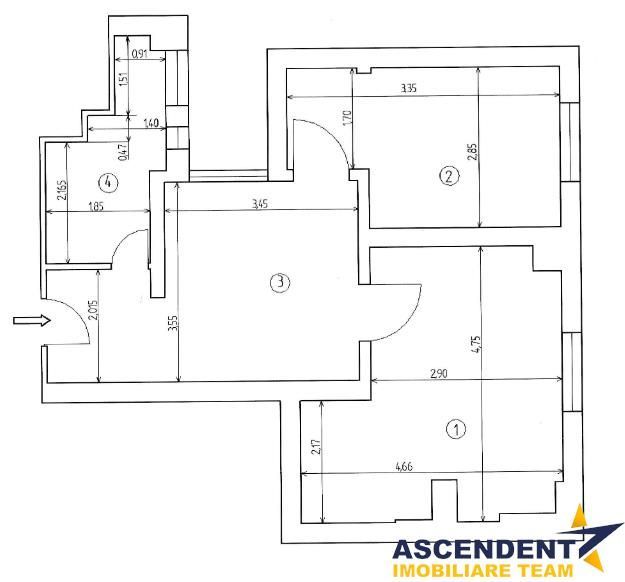 2 camere cu caracter, regim vila, echipate, panorama montana, istorie,
