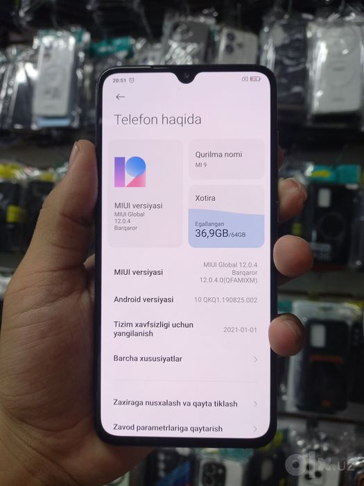 Xiaomi MI9 64GB  kamera 4K 60FPS
