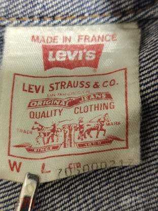 Levi's Trucker Type III Джинсовая Куртка 44-46р / Made in France