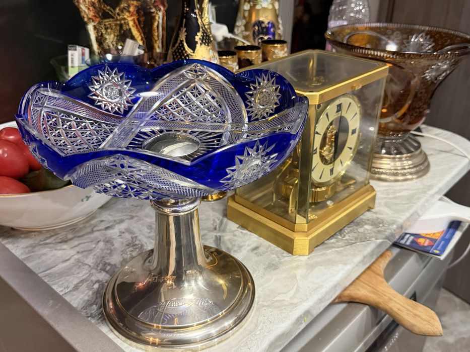 Val  Saint Lambert кристал сребро