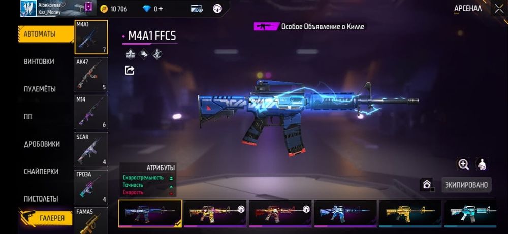 Аккаунт  алнадар