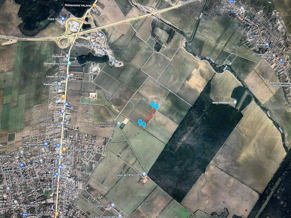 De vânzare – Teren 35.000 mp, Comuna 1 Decembrie, Ilfov – Poziție excelentă, investiție cu potențial ridicat