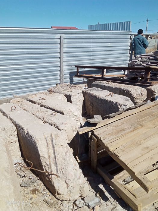 Фундаментные блоки б/у.Само вывоз