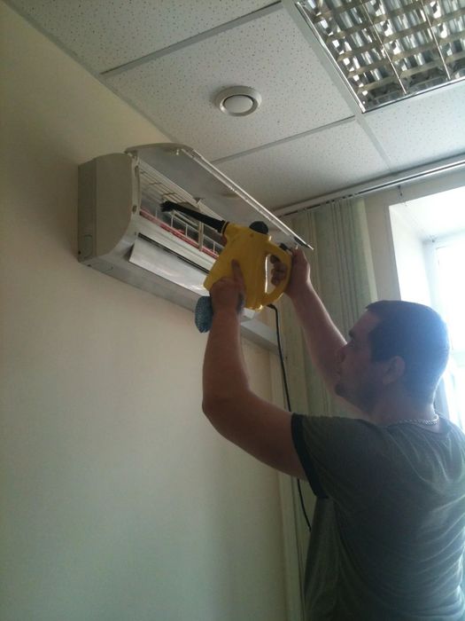 Установка кондиционера