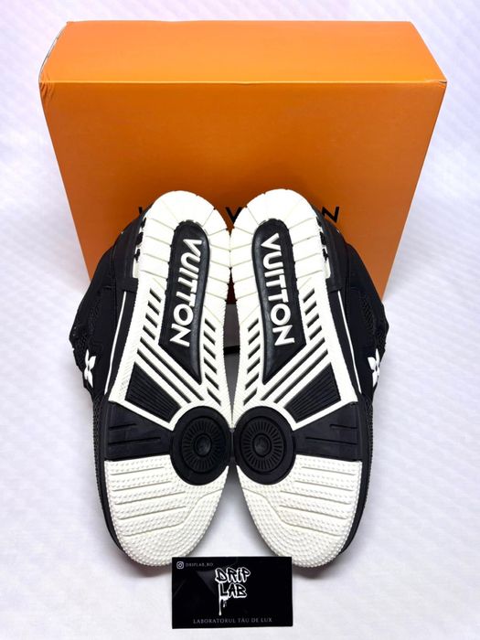 Louis vuitton skate negru alb