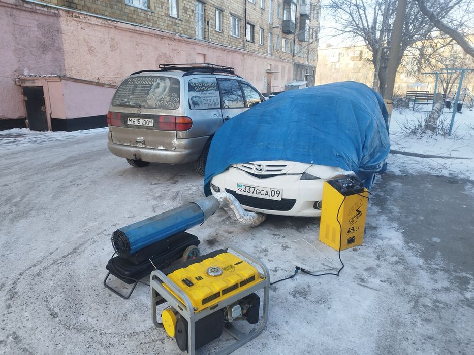 Отогрев и запуск авто!!!