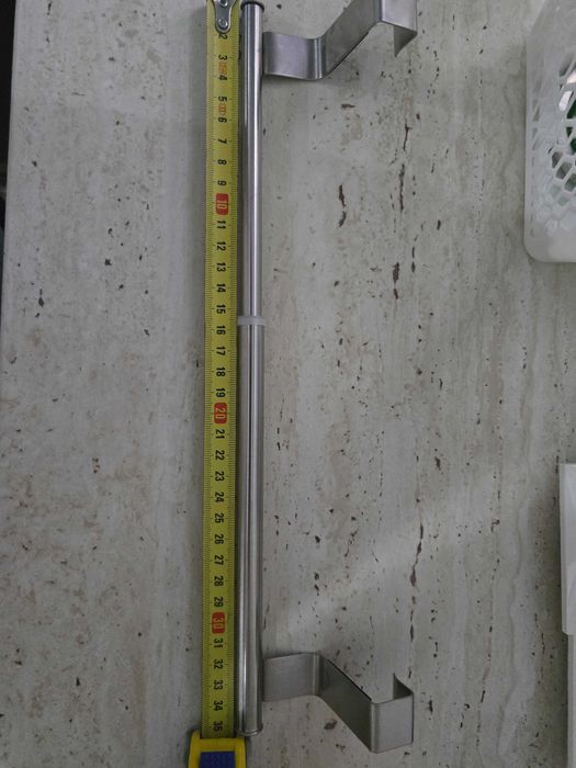 Suport prosop tip bara, 35 cm, crom