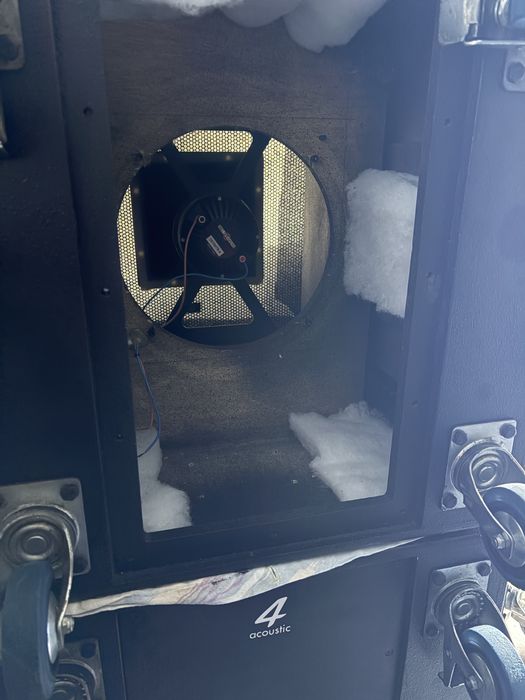 Sistem 4Acoustic topuri tip Fx12  (gen Dynacord XA). Echipare B&C