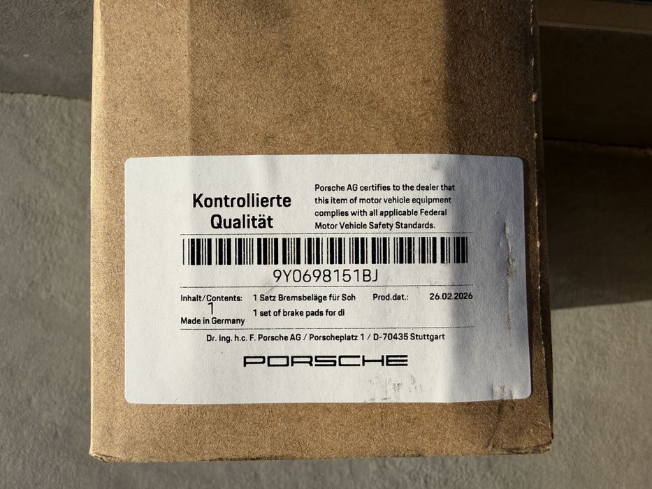 Placute de frana discuri ceramice Porsche Cayenne