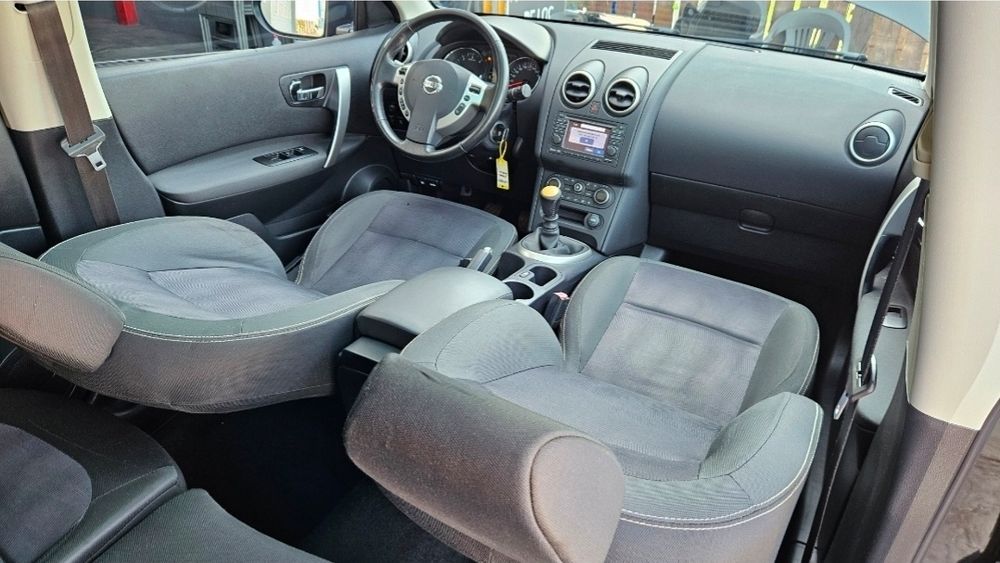 Nissan Qashqai + 2 1.6 Dci 130 cp 2013. 7 Locuri-Panoramic- Clima-Navi-Camera luat vederi-Jante R17