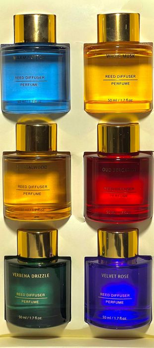 Set 6 bucati Home Perfume cu betisoare 6 arome