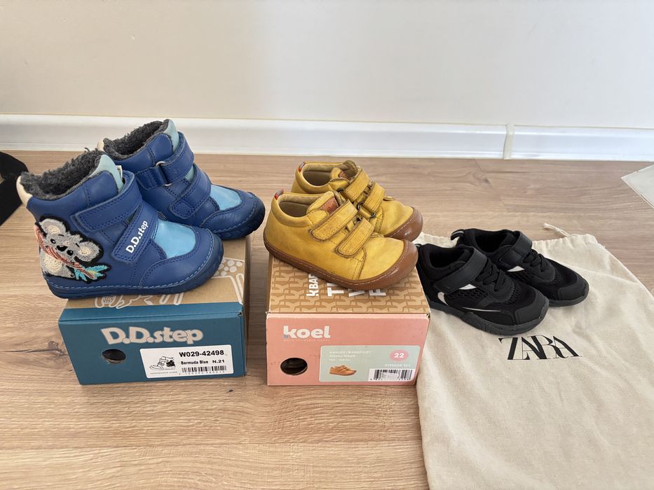 Детски Боси обувки 21,22,23 номер, DD Step, Zara