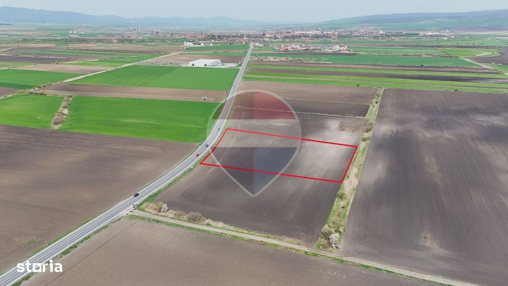 Comision 0% | Teren extravilan arabil 10.000 mp | Feldioara