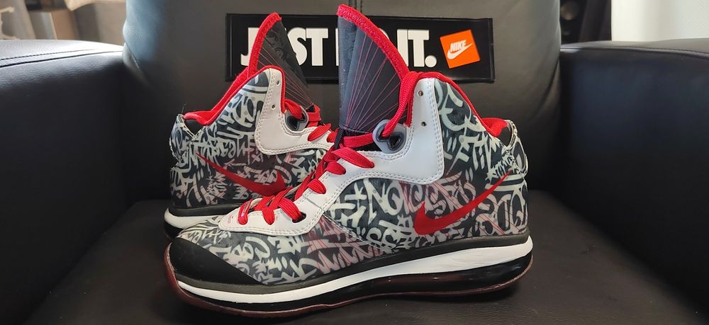 Nike Lebron VIII Graffiti, номер 38,5