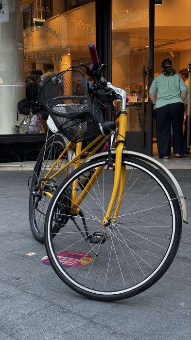 Bicicletă urbană belgiana unisex, recondiționată integral la COBI Custom Bicycle