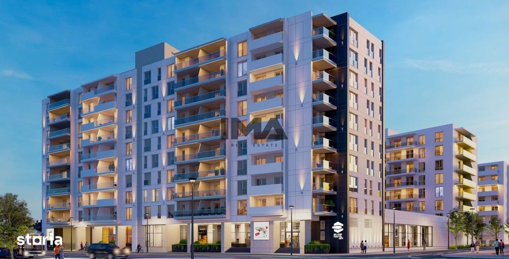 Apartament 2 camere, 46.6 mp, Elite City, COMISION 0
