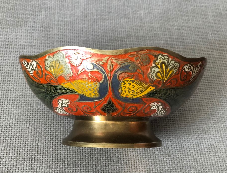 Индийская латунная ваза