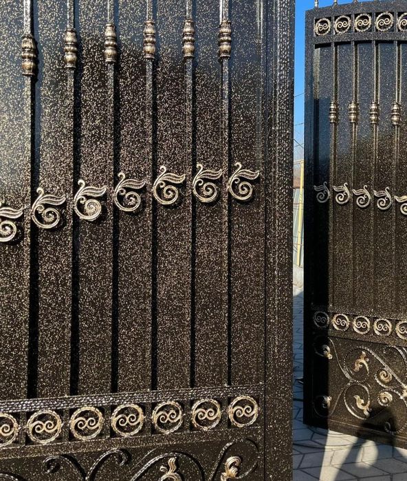 ПОКРАСКА Ворота. Решетки. Тапчаны