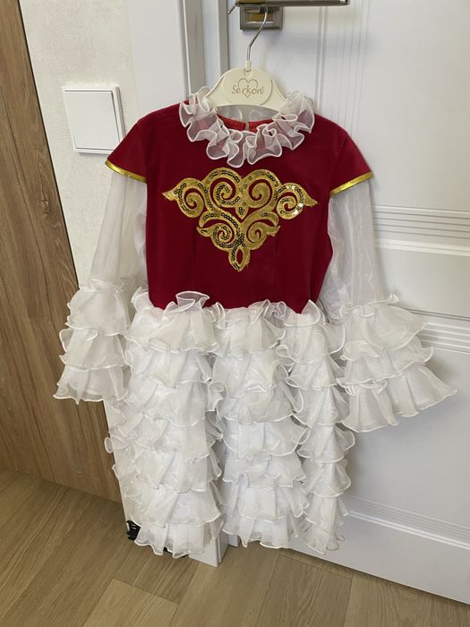 Платье казахское на 4-5 лет