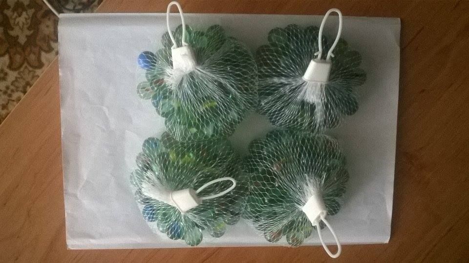 лимки-стъклени топчета-20лв...100бр.