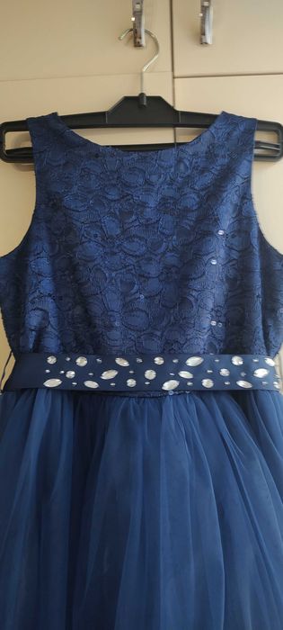 Детска официална  рокля 10-12 г