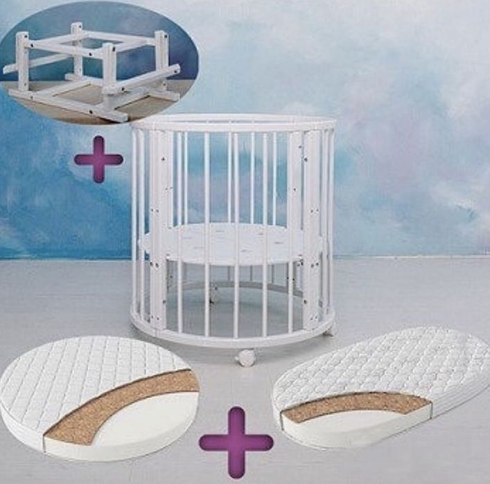 Детская Кроватка-трансформер «Северянка 3»