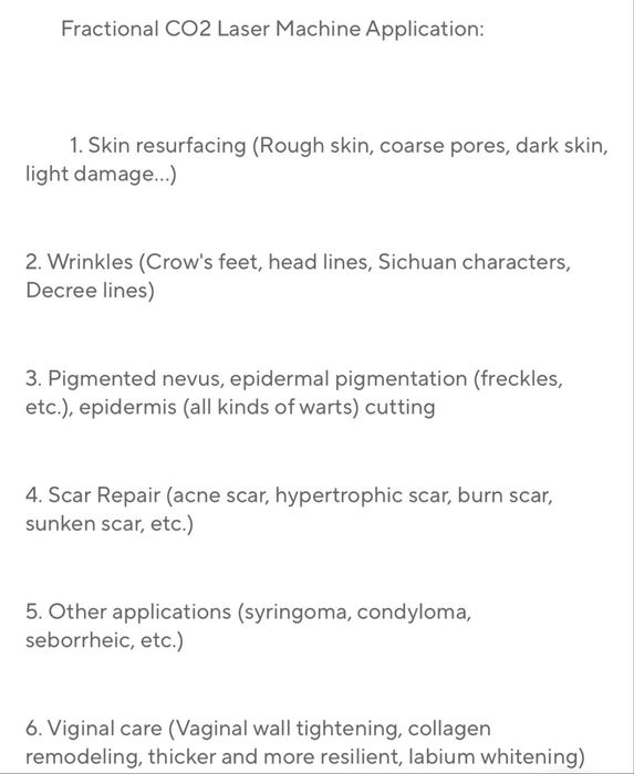 Fractional CO2 laser