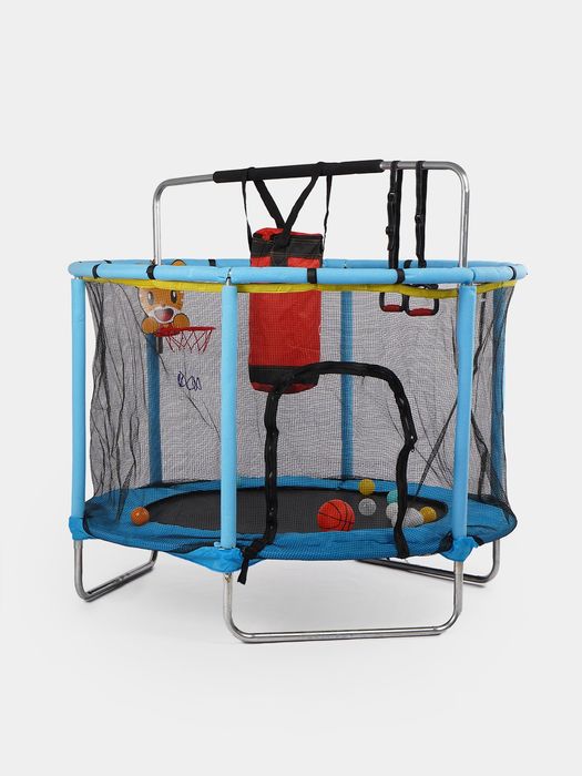 Детский Каркасный батут диаметр 1.5 метров. Бесплатно доставка и устан