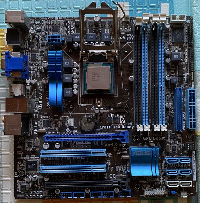 Asus P8H67-M PRO + i5 3470 +8GB ram