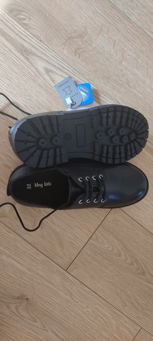 Детски обувки Mango естествена кожа 32 номер