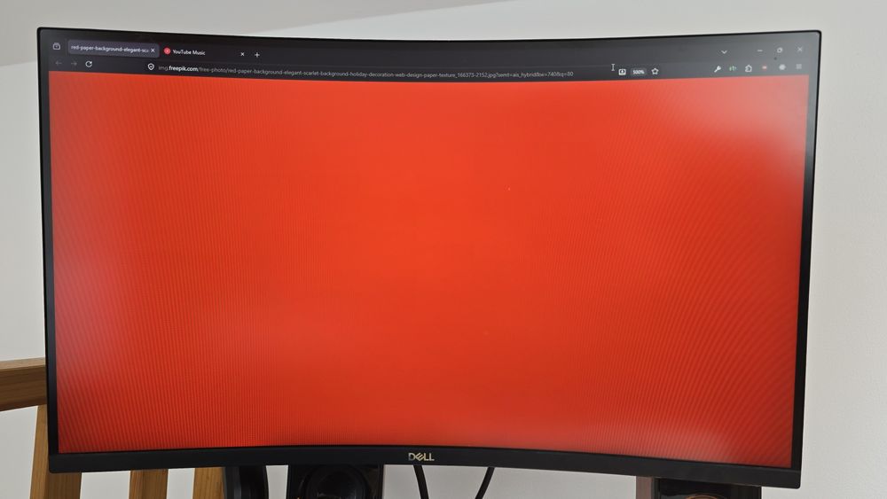 Monitor Gaming Curbat Dell 27" 144Hz + Braţ Birou Reglabil amXea (Set Complet)