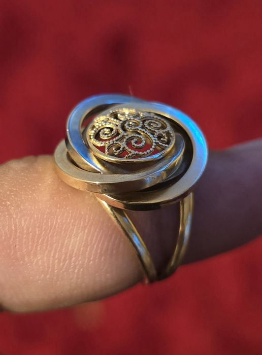 Vand inele din aur 14K 585