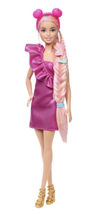 Кукла Барби с екстеишъни и аксесоари за коса и допълнителни аксесоари