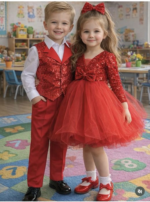 Прокат парных бальных платьев