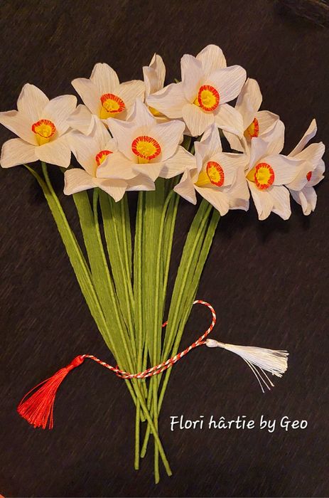 Flori din hartie floristica