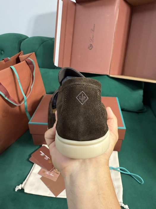 Mocasini Loro Piana piele naturala 100% Full Box colectie noua