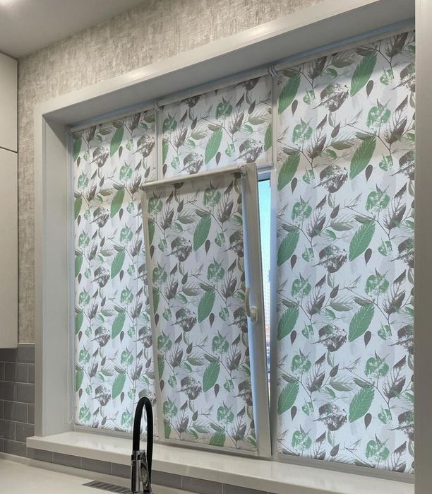 Однотонные Ролл Шторы в Астане!