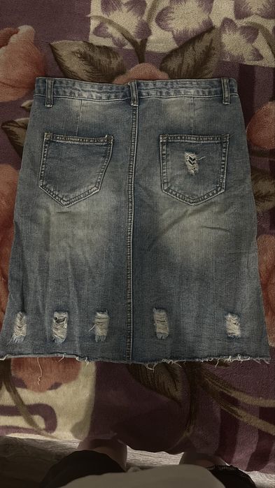 Юбка джинсовая