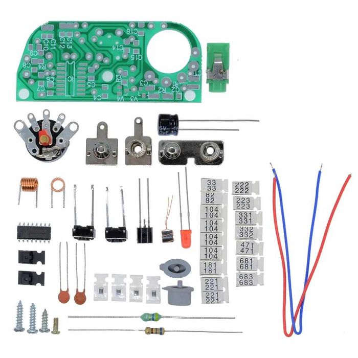 Montaj electronic diy HX3208 radio fm cu casti