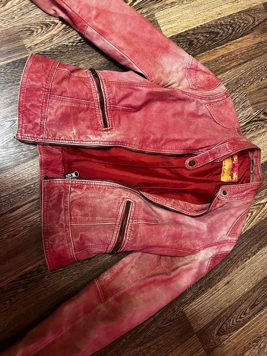 Geaca imitatie de piele marime s