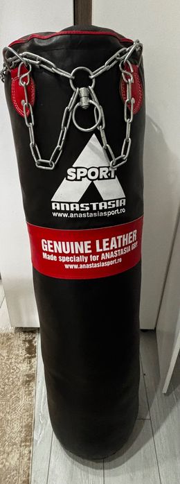 sac de box cu mănuși și suport