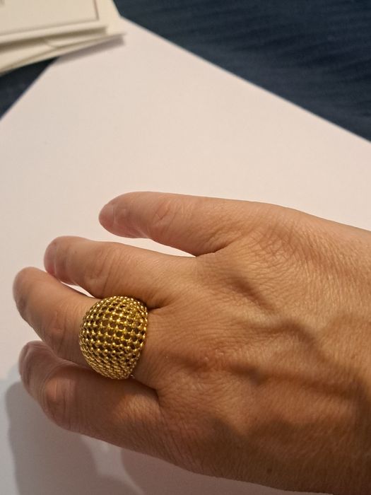 Inel placat cu aur 18k