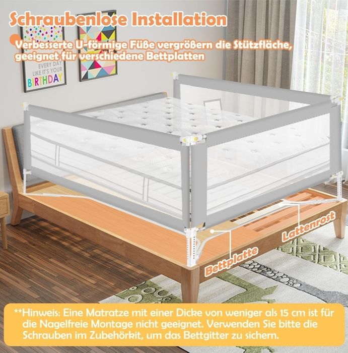 Protecție pat bebeluși