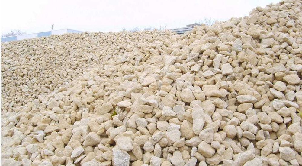 Белый и бежевый камень для габионов. Премиум декор для вашего участка!