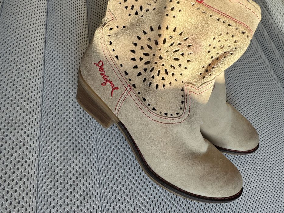 Ghete Desigual piele intoarsa